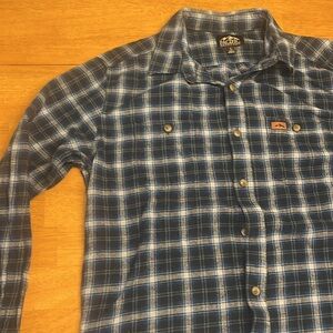 Pacific outfitters flannel (blue) L